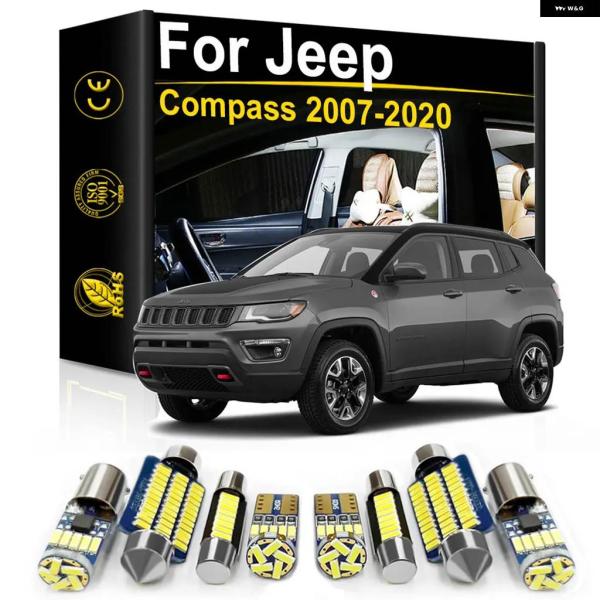 並行輸入品 ジープ コンパス 2007 2008 2010 - 20 車内LEDライト キャンバス パーツ アクセサリー