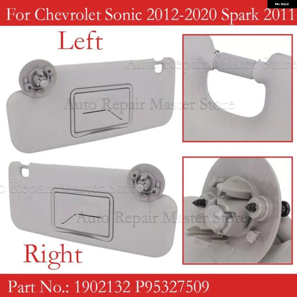 並行輸入品 カーサンバイザー 1902132 P95327509 シボレー ソニック 2012-2020 スパーク 2011-2022 クルーズ 2009-20