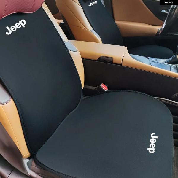 並行輸入品 カーシート クッション 滑り止めカバー プロテクター パッド ジープ コンパス レネゲード ラングラー JK パトリオット グランド チェロキー ル