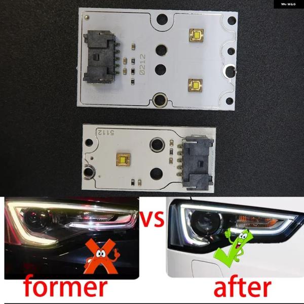 並行輸入品 白色ライト アウディ A5 S5 2012-2015 車用 ヘッドライト DRL チップ バラスト チップ LED 回路基板 光源基板 マイクロチッ