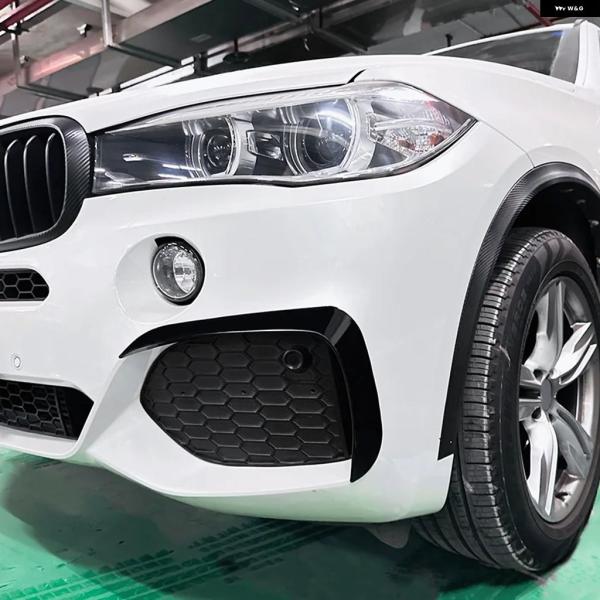 並行輸入品 BMW F15 フロント バンパー スポイラー スプリッター エアベント フォグランプ グリル トリム X5 Mスポーツ 2014 - 16 201