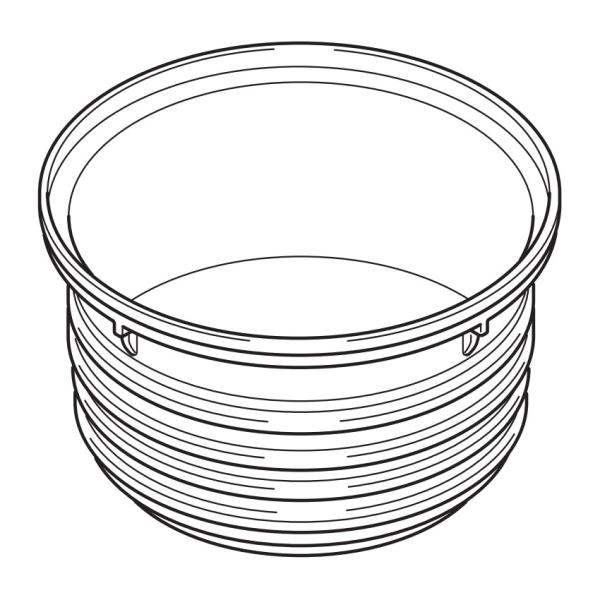 リンナイ RR-050FS(DB)の炊飯内釜 077-241-000 : パーツワイド - 通販