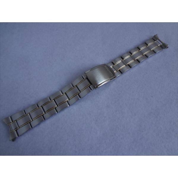 Seiko 5 純正 20mm 腕時計バンド 7N43-9070 用 ステンレスベルト
