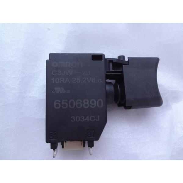 マキタ TD111D HP473D用スイッチ 部品 650689-0 (6506890)です。OMRON C3JW-2Bの記載があります(入荷時期により変わる場合あり)。パッケージは付属しない場合があります(部品番号の記載もありません)。