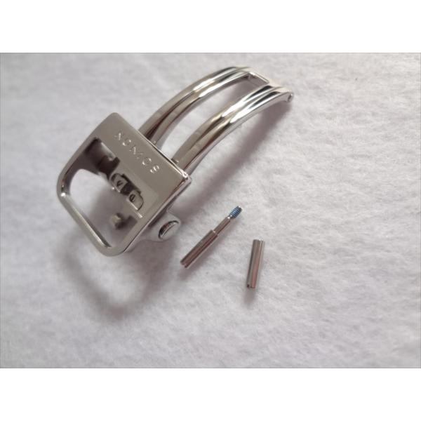 ノモス　ベルト　コードバン　18mm 尾錠付 NOMOS GLASHUETTE ノモス NOMOS 純正コードバンベルト 純正尾錠