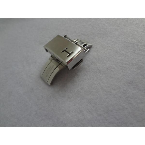 ハミルトン純正バタフライ腕時計ベルト用バックル20mm 両開きプッシュ