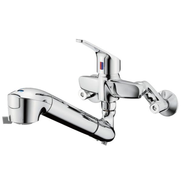 タカタカ タカギ JL336AN 壁出し混合水栓（固定型） : パーツワイド - 通販