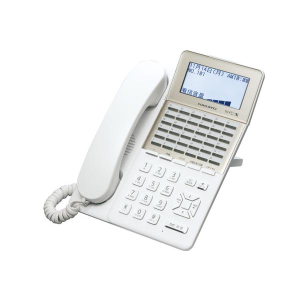 NYC-36iF-SDW ナカヨ NYC-iF 36ボタン標準電話機(W)(中古品) ナカヨ NYC-X 36ボタン標準電話機(W) NYC-36XI-SDW : パーツワイド