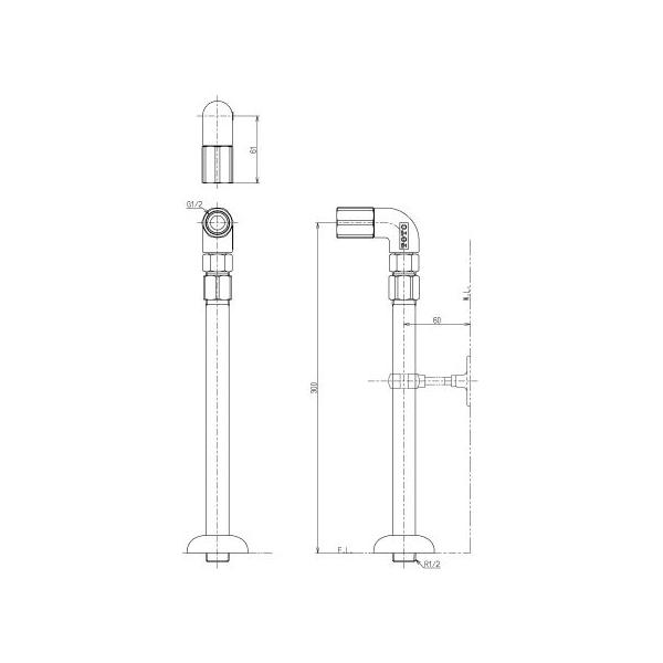 TOTO 給水金具 T6B1 楽天市場】T6B1 給水金具 totoの純正品 送料無料【入荷次第最短
