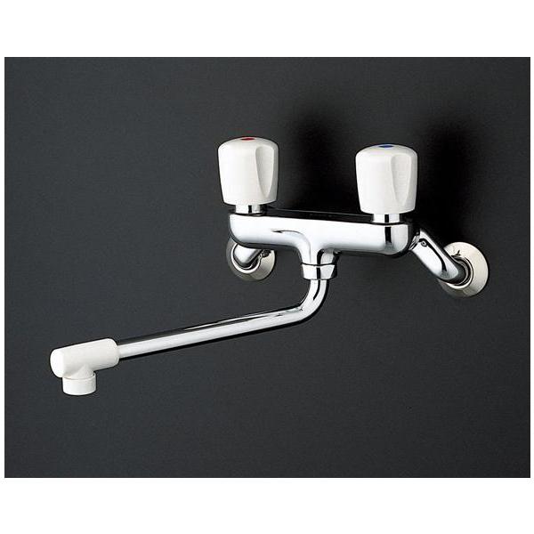 TOTO TKJ20BAU 壁付け水栓 クローム　2ハンドル混合水栓 TOTO TKJ20BAU 壁付2ハンドル混合水栓（整流、共用） : パーツ