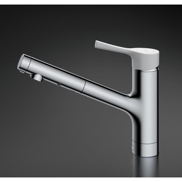 TOTO TKS05306JA 台付シングル混合水栓（エコシングル、ハンド