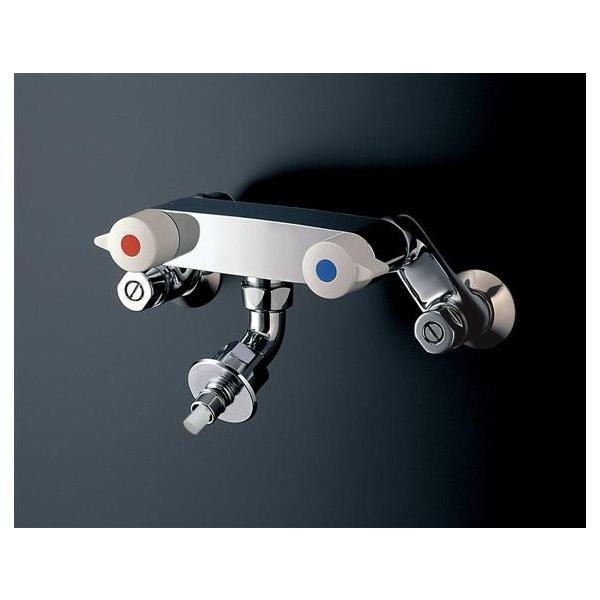 TOTO TW21RZ 洗濯機用壁付2ハンドル混合水栓（自在形、ホース