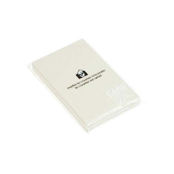 カード 名刺サイズ 無地 50枚 アイボリー PASTEL ミニカード メッセージカード シンプル 公式通販サイト