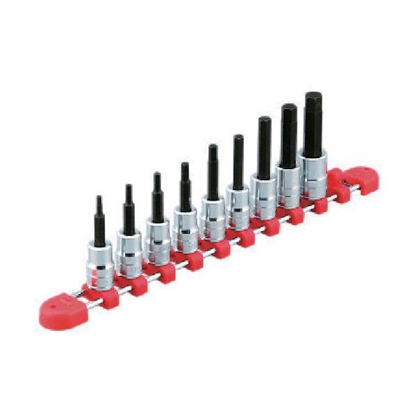 KTC 京都機械工具 TBT309BH 9.5sq.ヘキサゴンビットソケットセット 9コ組 TBT-309BH