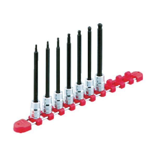 KTC 京都機械工具 TBT3L09H ９．５ｓｑ．ロングヘキサゴンビットソケットセット ９コ組 ロングタイプ