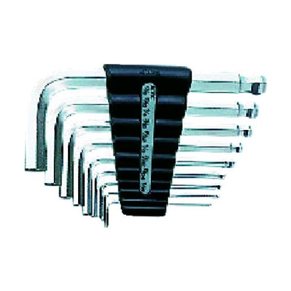 KTC 京都機械工具 HLD2009B ハイグレードボールポイントL形スタンダード六角棒レンチセット 9本組 HLD-2009B