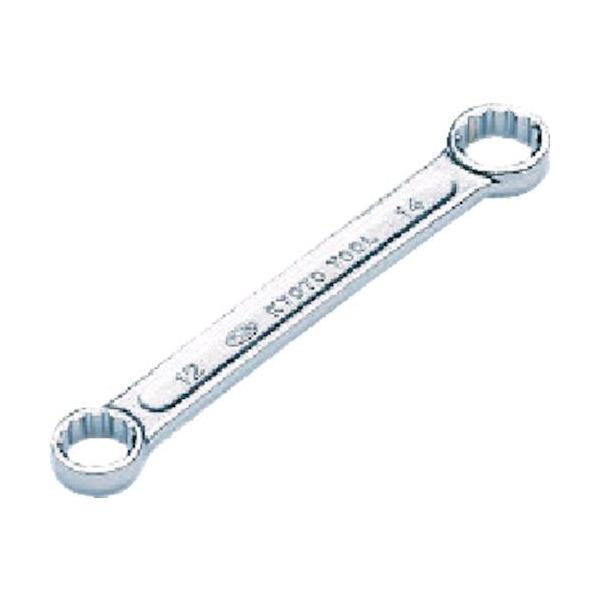 KTC 京都機械工具 M100-10X12 ストレートショートめがねレンチ 対辺寸法１０×１２ｍｍ 全長１１５ｍｍ M10010X12