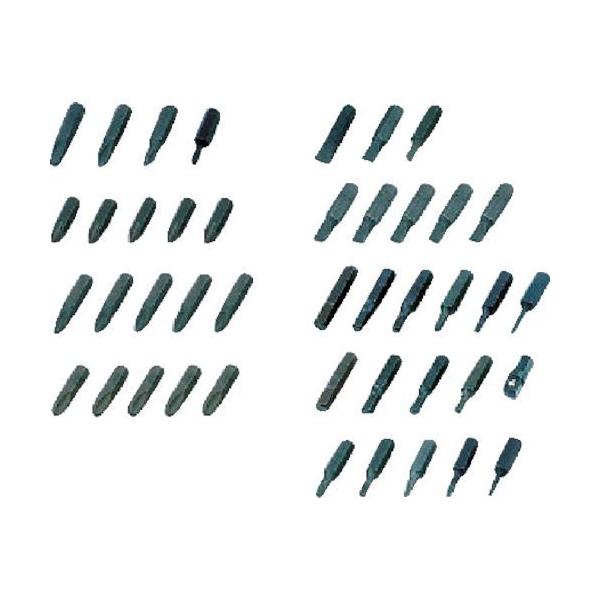 KTC 京都機械工具 TD3M 板ラチェット差替えドライバ用ビットセット マイナスビット TD-3M