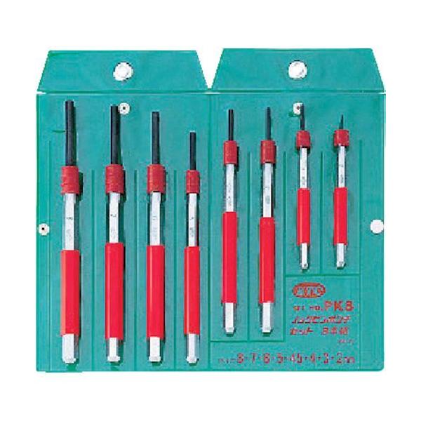 KTC 京都機械工具 PK3 ノックピンポンチセット 3本組 PK-3