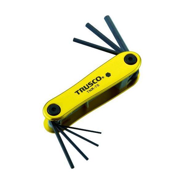 他サイト： あすつく対応 「直送」 トラスコ中山 TRUSCO TNR7S 六角棒レンチセット ナイフ式 366-8991 4989999123593の商品画像