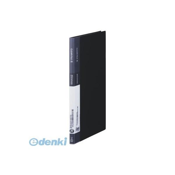 キングジム KING JIM 136SPクロ シンプリ－ズクリア－ファイル２０Ｐ 黒【１冊】 シンプリーズクリアーファイル20P