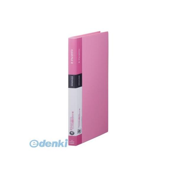 キングジム KING JIM 136SPWヒン シンプリ－ズクリア－ファイル４０Ｐピンク【１冊】 シンプリーズクリアーファイル
