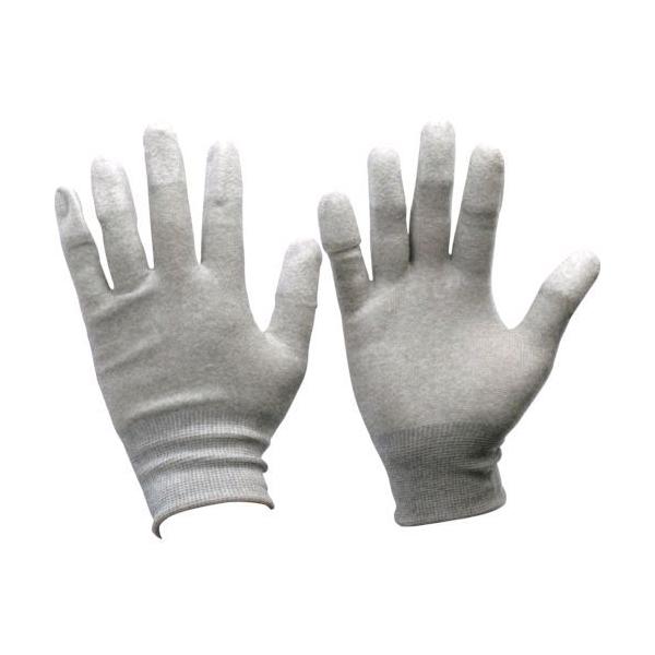 ホーザン（HOZAN） ［F-66-L］ 静電気防止手袋 指先コートタイプ ＥＳＤグローブ Ｌ １０双入り F66L