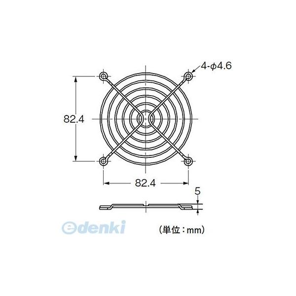 （キャンセル不可）オムロン（OMRON） ［R87F-FG90］ 軸流ファン フィンガーガード Ｒ８７Ｆ R87FFG90