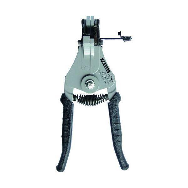 他サイト： あすつく対応 「直送」 ベッセル VESSEL 3000C ワイヤーストリッパー Ｎｏ．３０００Ｃ より線用 より線C tr-1244396の商品画像