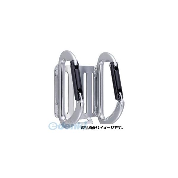 土牛産業 DOGYU 02199 アルミツールフック Ｗタイプ Ｆ－２５Ｗ－Ｓ シルバー カラビナ式アルミツールフック 工具差し
