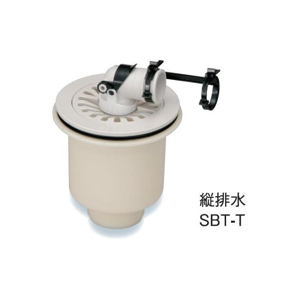 サヌキ SPG SBT-T 洗濯機防水パン用樹脂トラップ ワンタッチ式 縦排水 SBTT