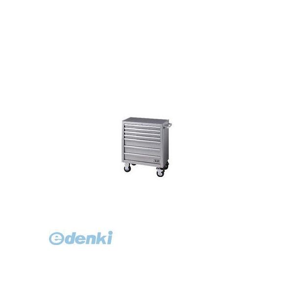 【個人宅配送不可】KTC 京都機械工具 EKW1007 直送 代引不可・他メーカー同梱不可 ローラーキャビネット【7段7引出し】シルバー 456-1970