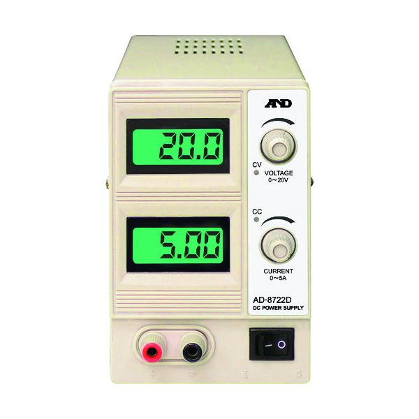 エー・アンド・デイ（Ａ＆Ｄ） AD8722D 直流安定化電源 入力電圧ＡＣ１００Ｖ 413-2891 直流安定化電源 入力電圧ＡＣ１００ＶAD-8722
