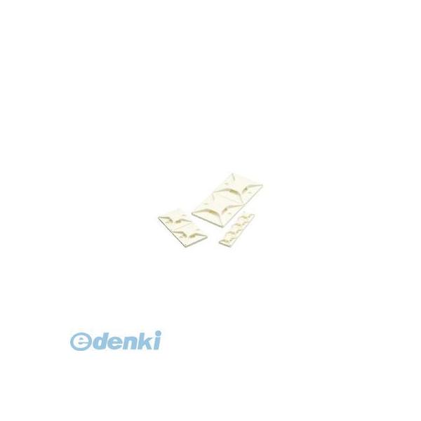 パンドウイット ABMM-A-C 【100個入】4方向挿入タイプ粘着テ－プ付き固定具 ゴム系粘着テープ付き マウントベース