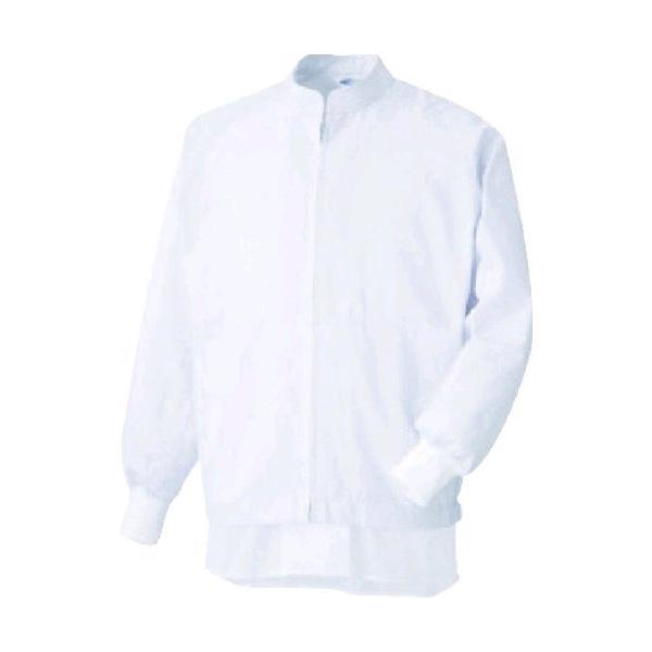 ミドリ安全 ミドリ安全 MHS3213WUEL 異物混入防止長袖ブルゾン ホワイト L 447-8151