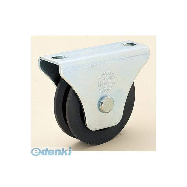 ヤボシ YABOSHI R75V フジロイヤル重量戸車 V型 75mm 枠付