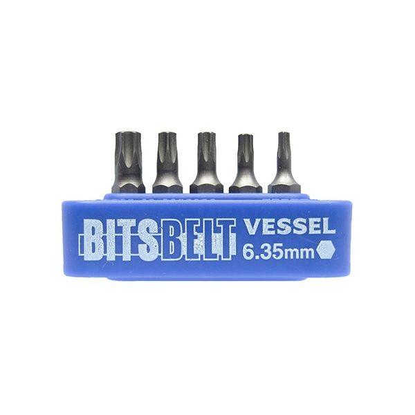 ベッセル TDBS3 交換用ビットセット Ｎｏ．ＴＤ－ＢＳ３ ビット５本組 371-5400 TD-BS3 交換用ビット VESSEL