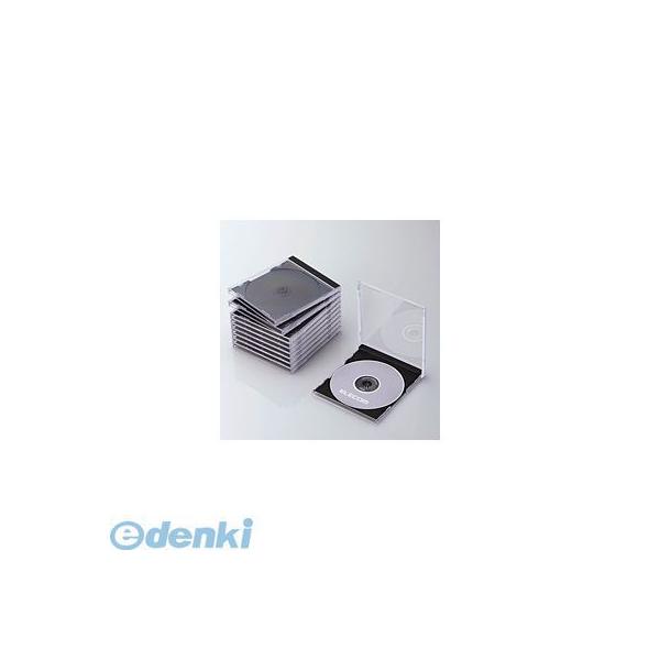 ELECOM エレコム CCD-JSCN10BK Blu-ray/DVD/CDケース（標準/PS/1枚収納） CCD-JSCN10BK CCDJSCN