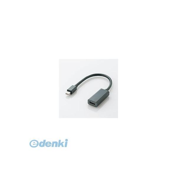 ELECOM エレコム AD-MDPHDMIBK Mini DisplayPort-HDMI変換アダプタ AD-MDPHDMIBK ADMDPHDMI
