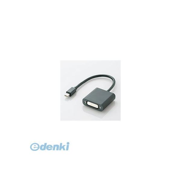 ELECOM エレコム AD-MDPDVIBK Mini DisplayPort-DVI変換アダプタ AD-MDPDVIBK ADMDPDVIBK