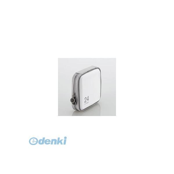 ELECOM エレコム CCD-H24WH CD/DVDファスナーケース CCD-H24WH CCDH24WH