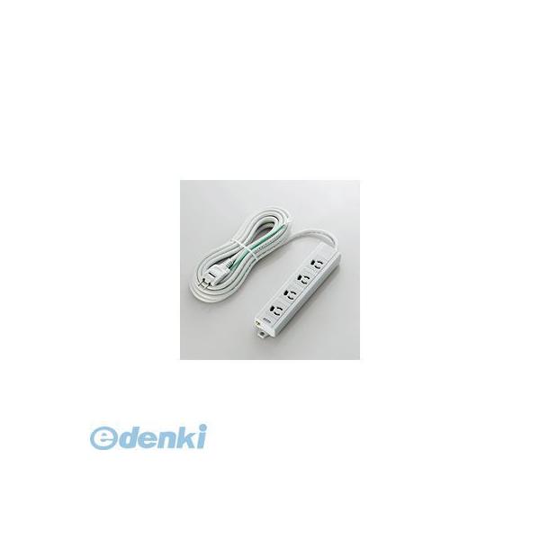 ELECOM エレコム T-T06-3450LG/RS EU RoHs指令準拠　マグネット付３ピン対応抜け止めタップ T-T06-3450LG/RS