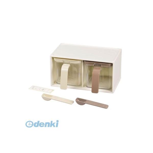 他サイト： パール金属  HB-1034 NEWクローブ 調味料ストッカー2個組 HB1034【キャンセル不可】 日本製 調味料入れの商品画像