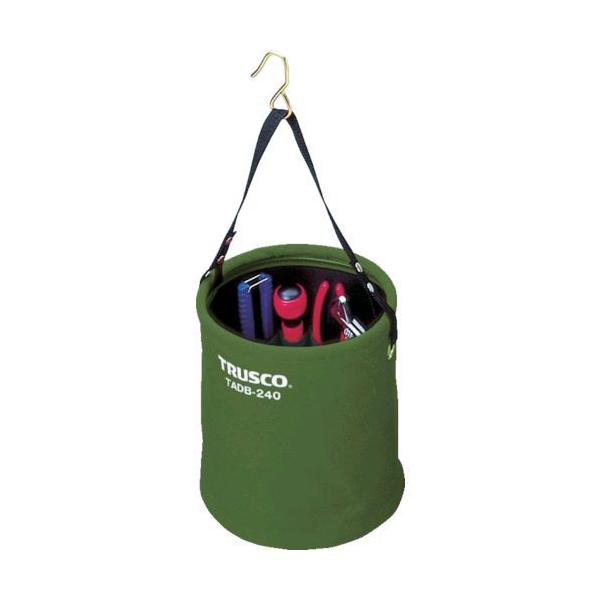 トラスコ中山（ＴＲＵＳＣＯ） ＴＲＵＳＣＯ  TADB270OD アタッチメント付電工バケツΦ270X300 OD色
