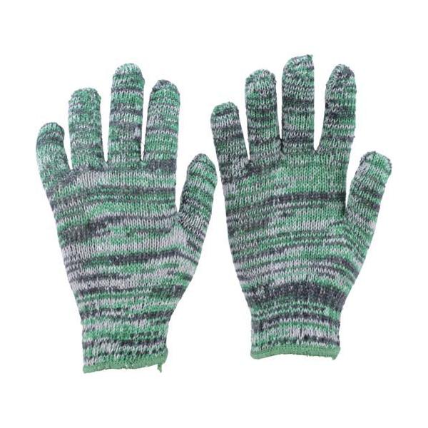 トラスコ中山 ＴＲＵＳＣＯ TGC500G カラ－軍手 雑色緑 １０双入