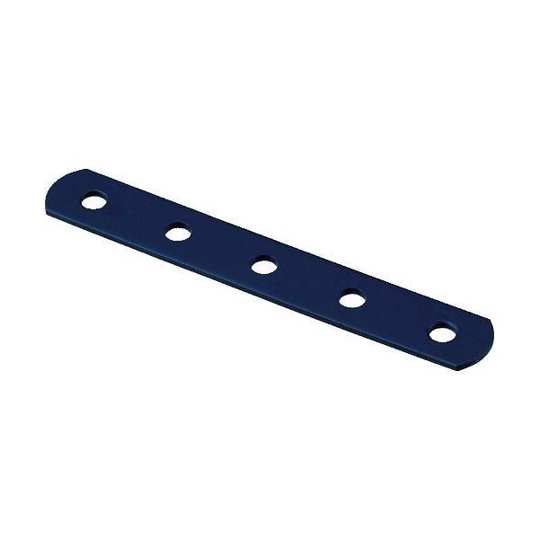 トラスコ中山（ＴＲＵＳＣＯ） ＴＲＵＳＣＯ  TK19F5B ジョイント金具19型フラットクロ長さ125穴数5