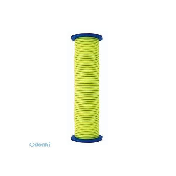 シンワ測定 78563 ゴム水糸　リール巻　蛍光イエロー　３mm　３０ｍ