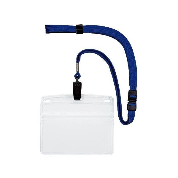 オープン工業 NL-21-BU 吊下げ名札 特大サイズ １０枚 青 NL21BU ソフト横特大 吊下げ名札