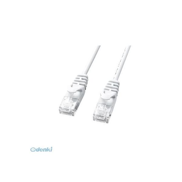 サンワサプライ LA-SL6-03W カテゴリ6極細LANケーブル LASL603W ホワイト 3m より線ツイストペアケーブル