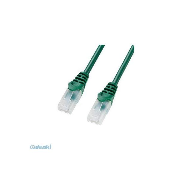 サンワサプライ LA-Y5TS-05G ツメ折れ防止CAT5eLANケーブル LAY5TS05G グリーン 5m SUPPLY